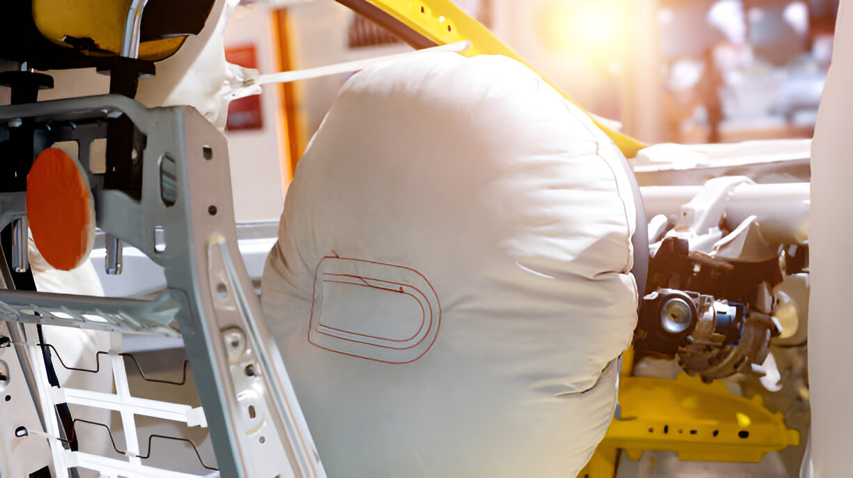 Hava Yastığı (Airbag) Nasıl Üretilir? | Otomotiv Endüstrisinin Hayat Kurtaran Teknolojisi